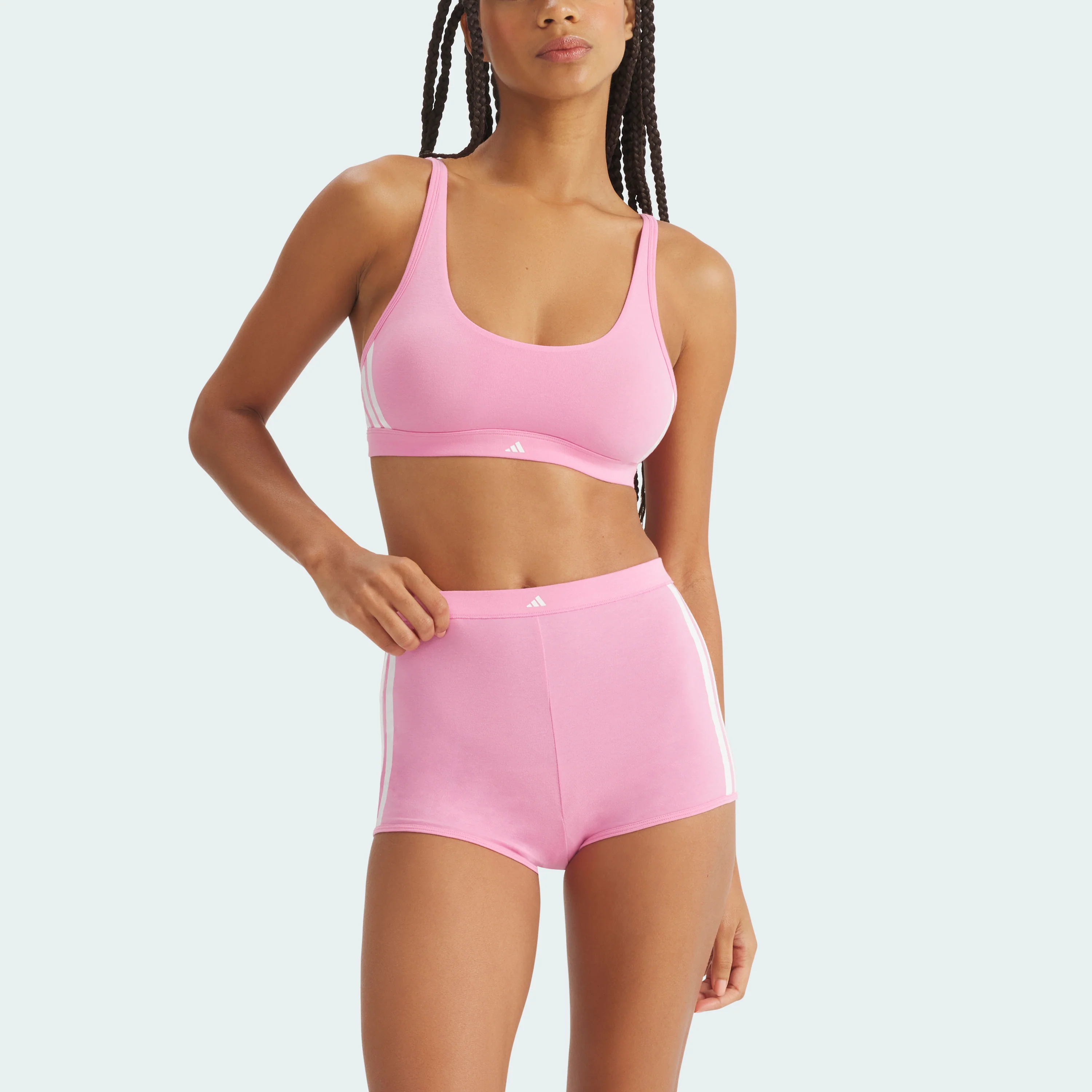 ACTIVE ESSENTIALS COTTON 3 STRIPES SHORT PANT - Image 24