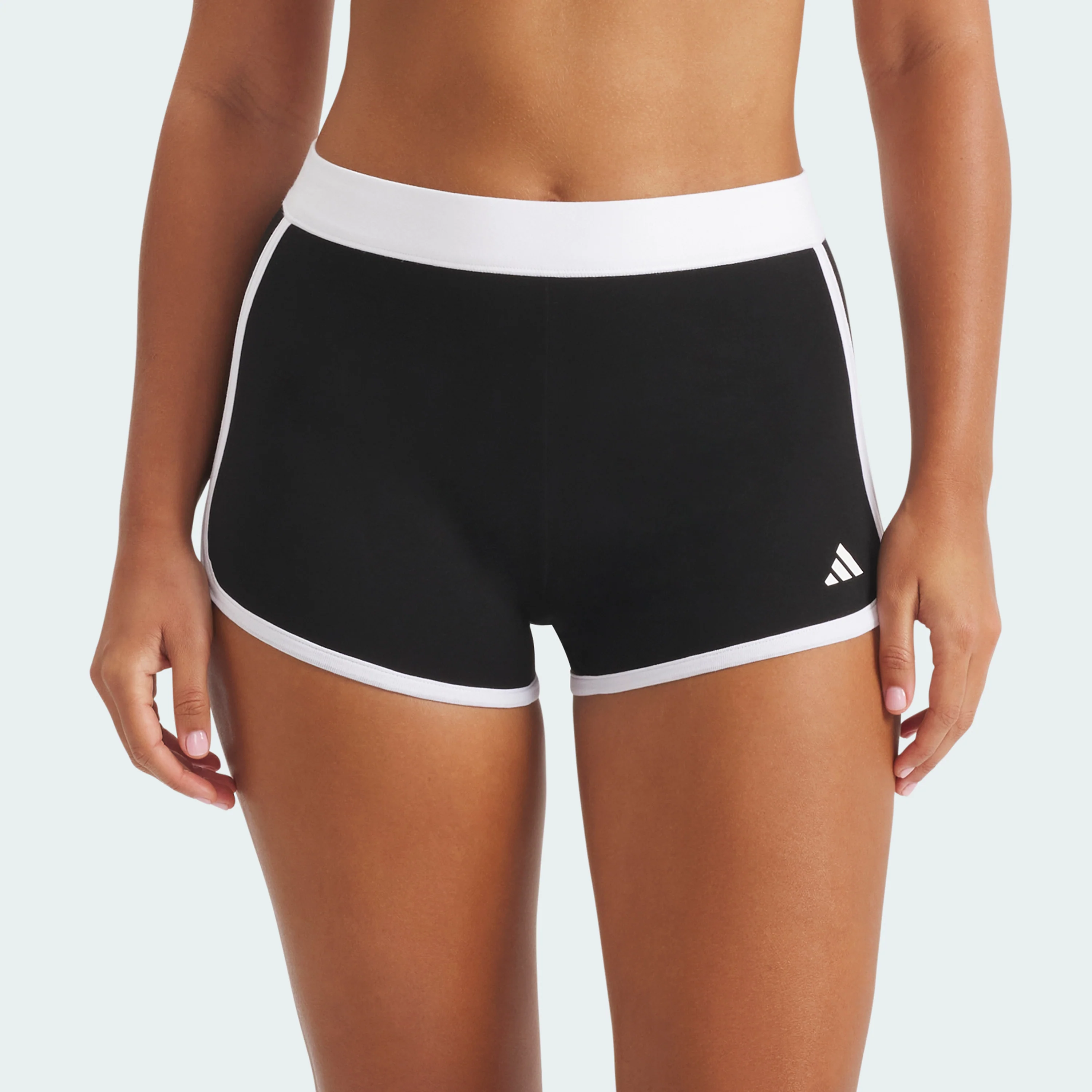 ACTIVE ESSENTIALS COTTON CONTRAST DOLPHIN SHORT - Image 7