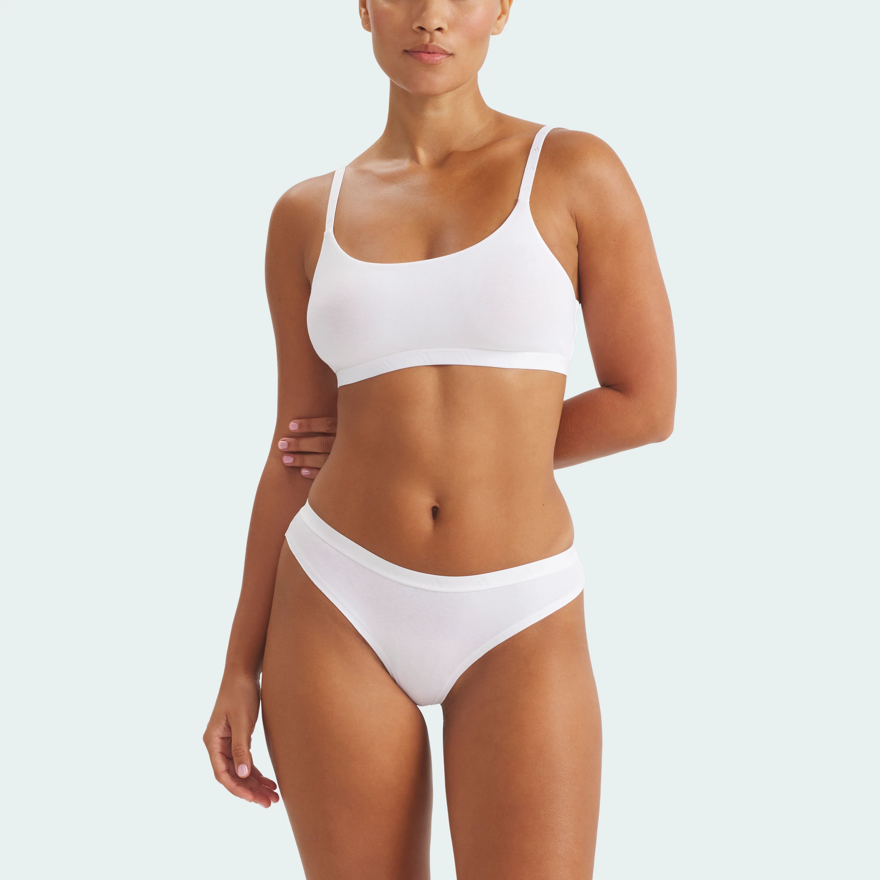 ACTIVE ESSENTIALS COTTON LOW RISE THONG - Image 24
