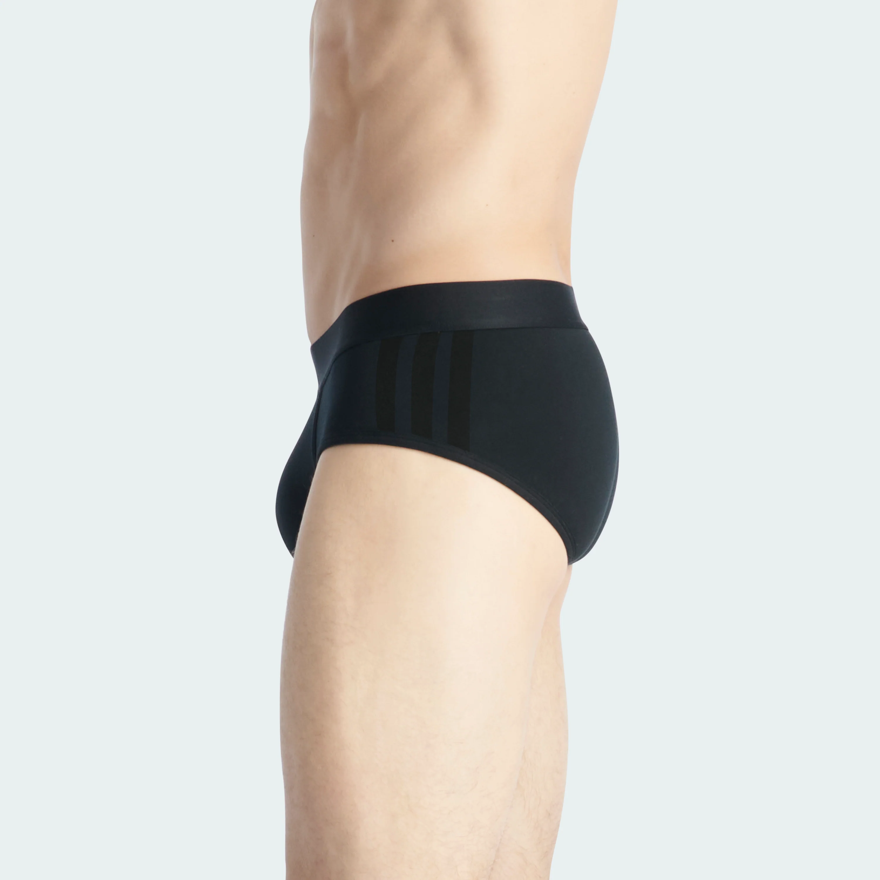 ACTIVE FLEX COTTON 3 STRIPES LOW RISE BRIEF 2 PAIRS - Image 3