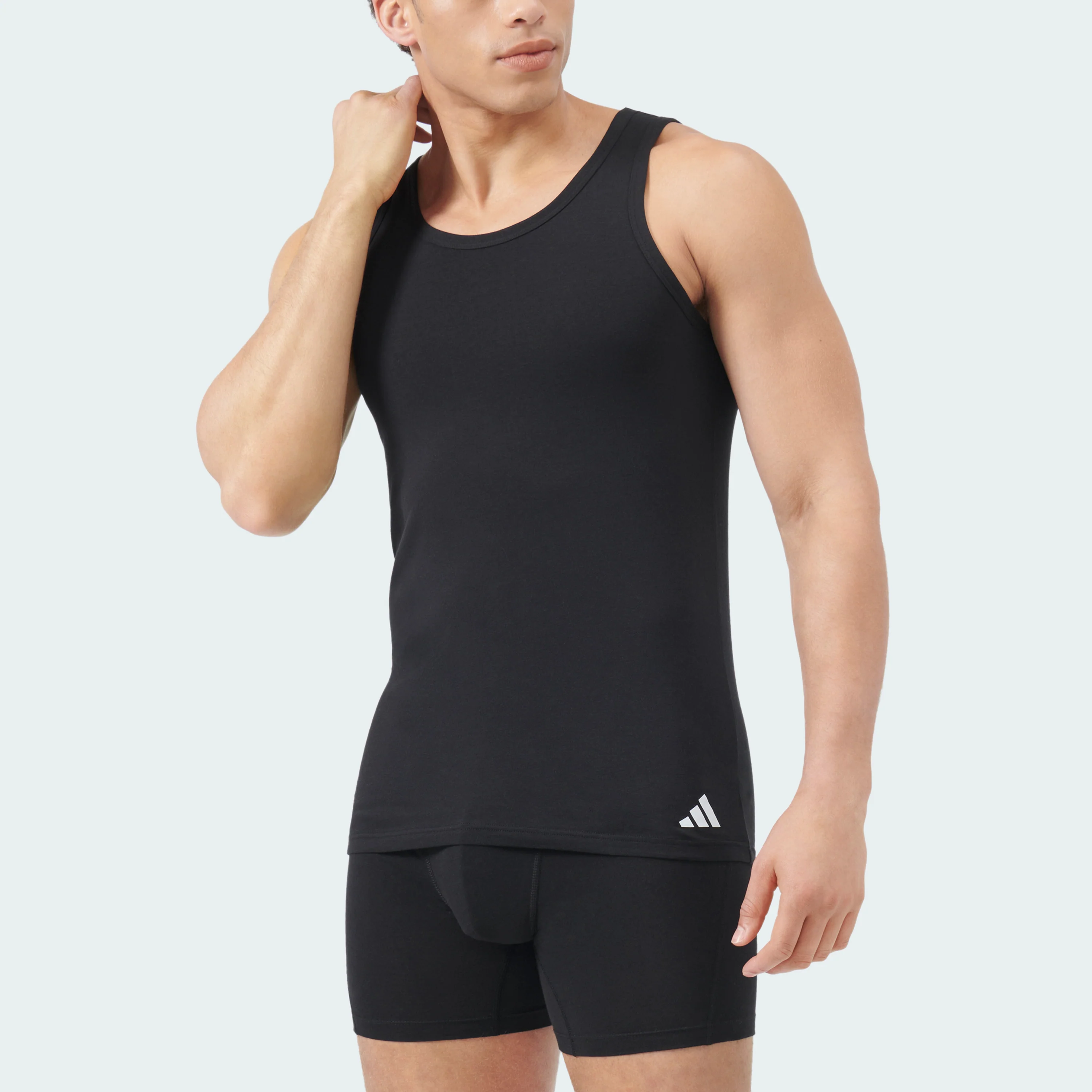 ACTIVE FLEX COTTON TANK TOP 2 PAIRS - Image 2