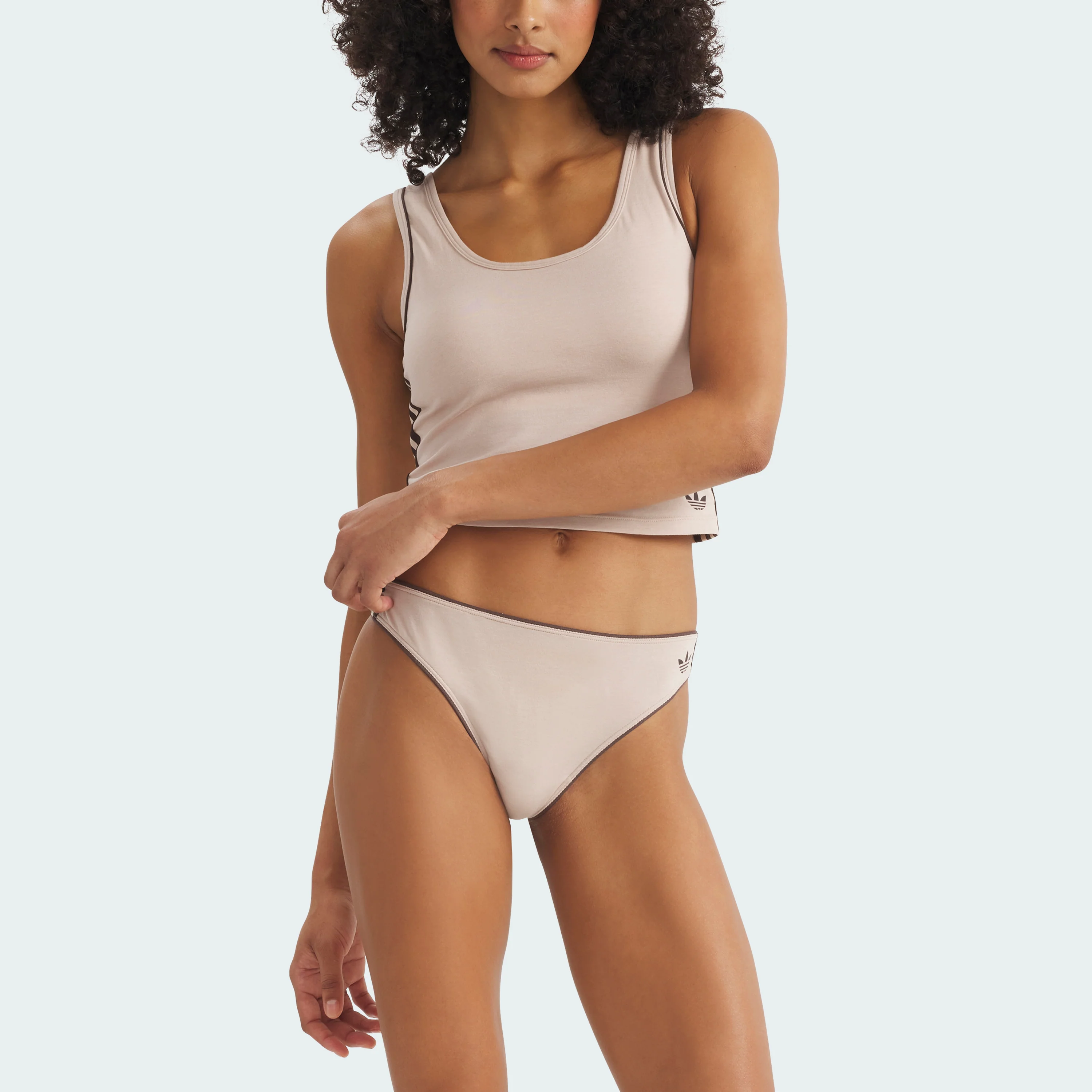 ADICOLOR COMFORT FLEX COTTON PADDED CROP TOP - Image 36