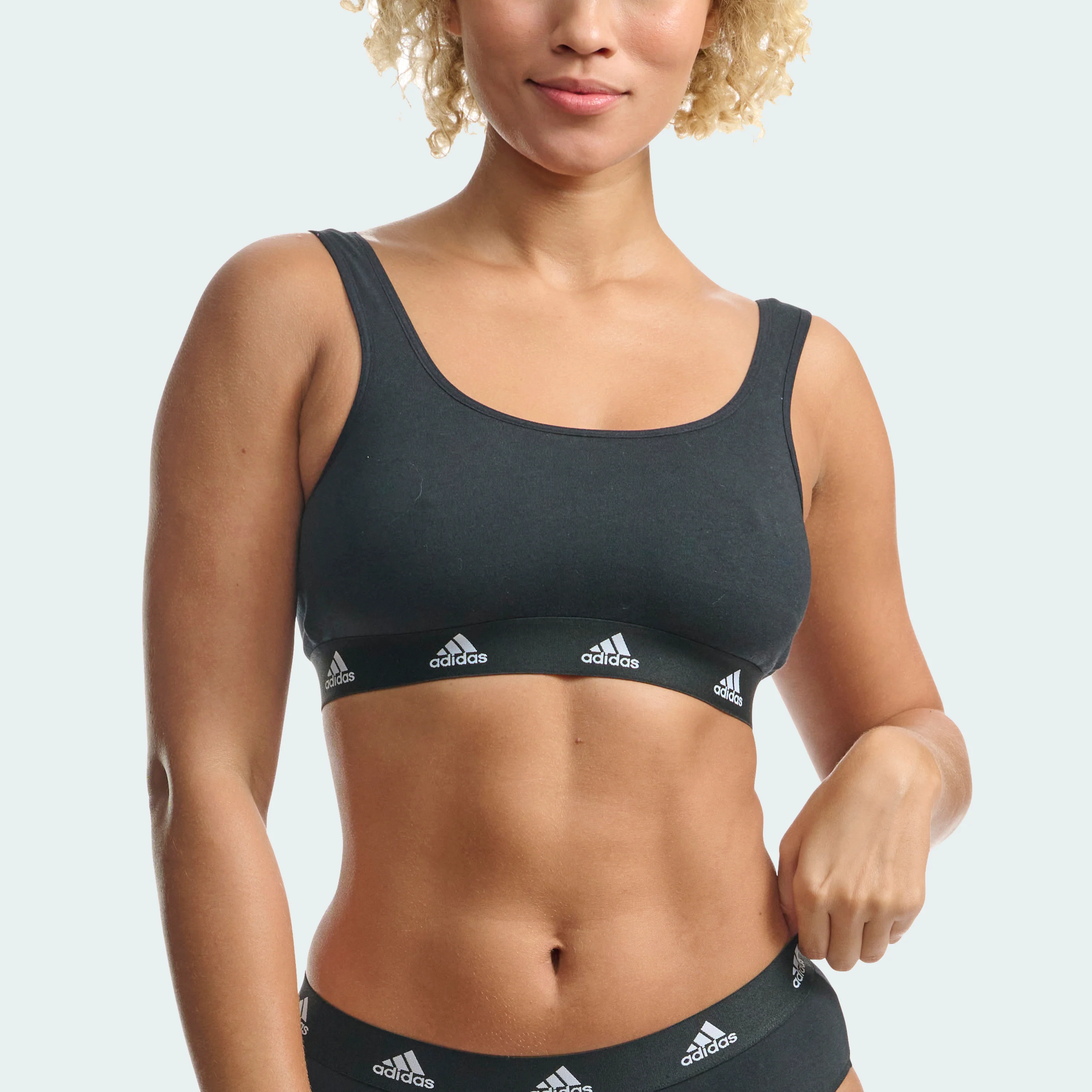 COTTON LOGO BRALETTE - Image 11