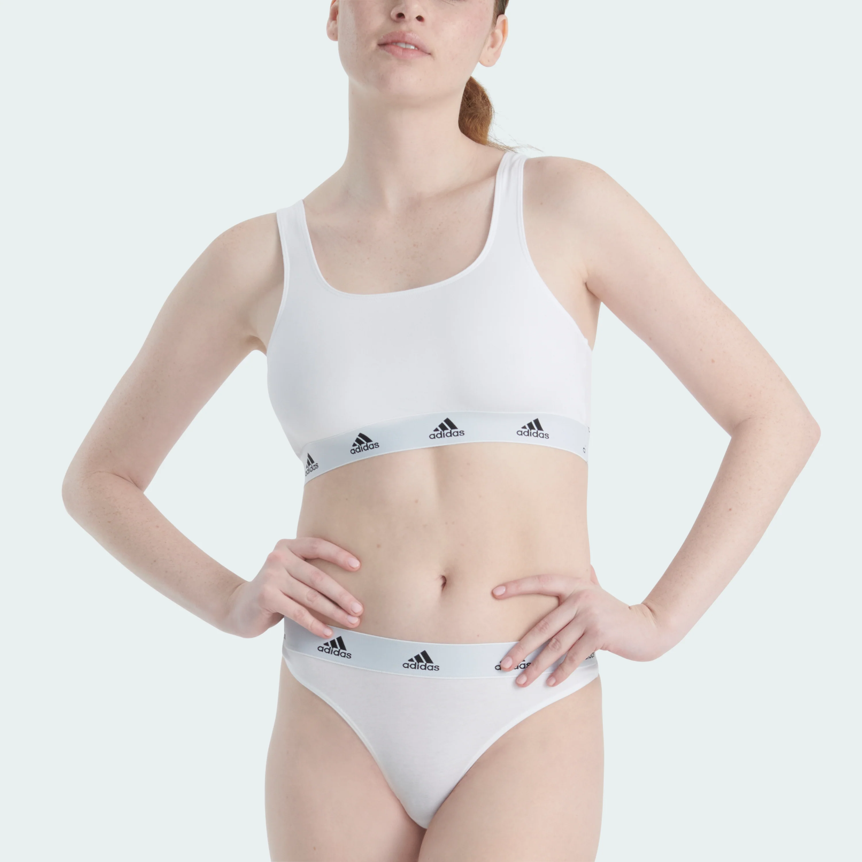 COTTON LOGO BRALETTE - Image 5